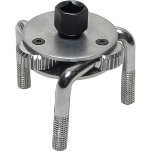 LLAVE DE FILTROS DE ACEITE DE 3 PATAS, 3/8"  INT., ADAPTADOR HEXAGONAL DE 19 MM