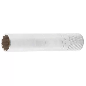 DADO PARA BUJÍAS 14 MM CON 12 PUNTAS 3/8"  LONGITUD 90 MM