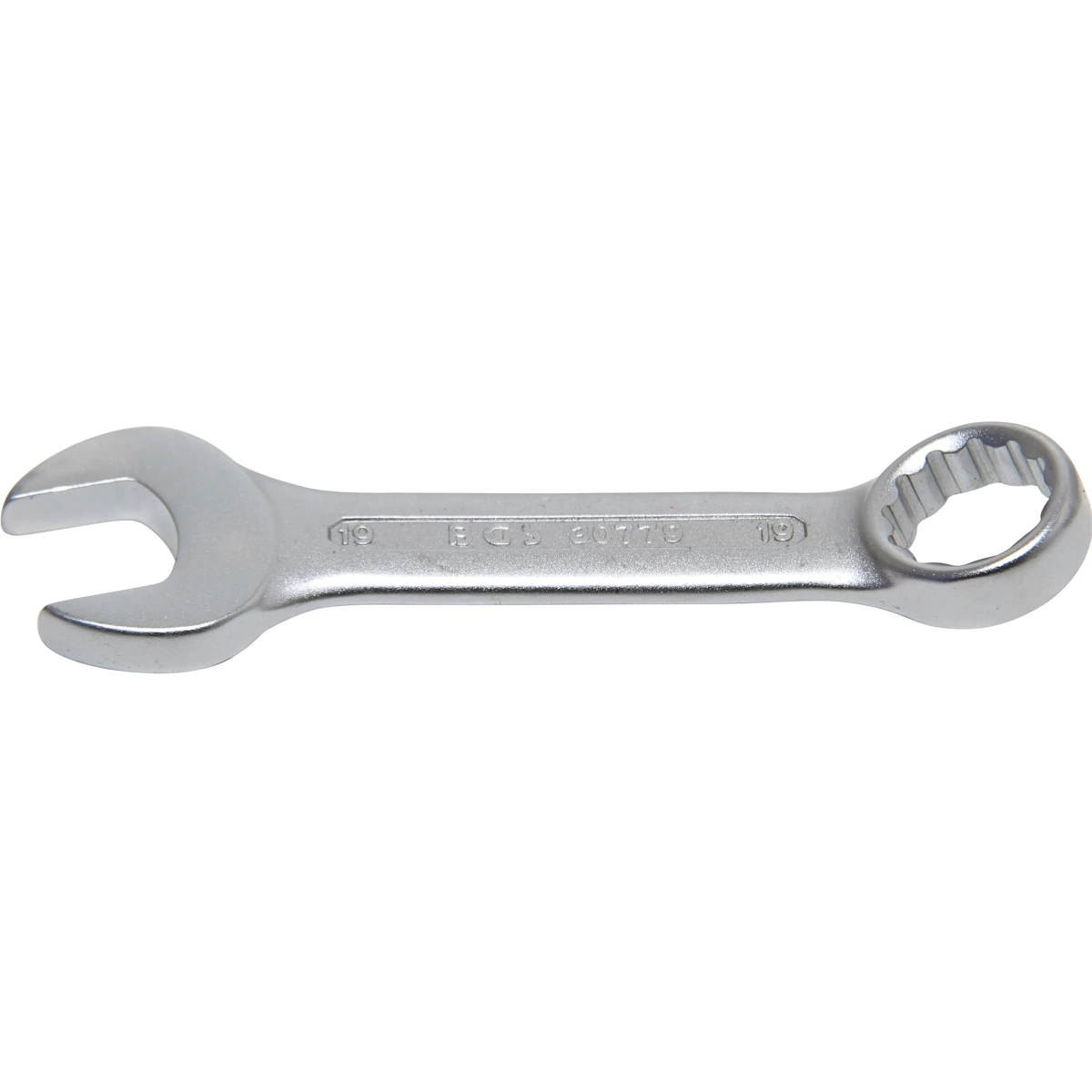 LLAVE COMBINADA, EXTRA CORTA, 19 MM