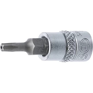 1/4"  DADO CON PUNTA  TORX (T-STAR (TORX)),INVIOLABLE, TS 10X38 MM