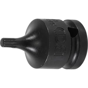 DADO CON PUNTA DE IMPACTO | ENTRADA 12,5 MM (1/2") | DENTADO MÚLTIPLE INTERIOR (PARA XZN) M5