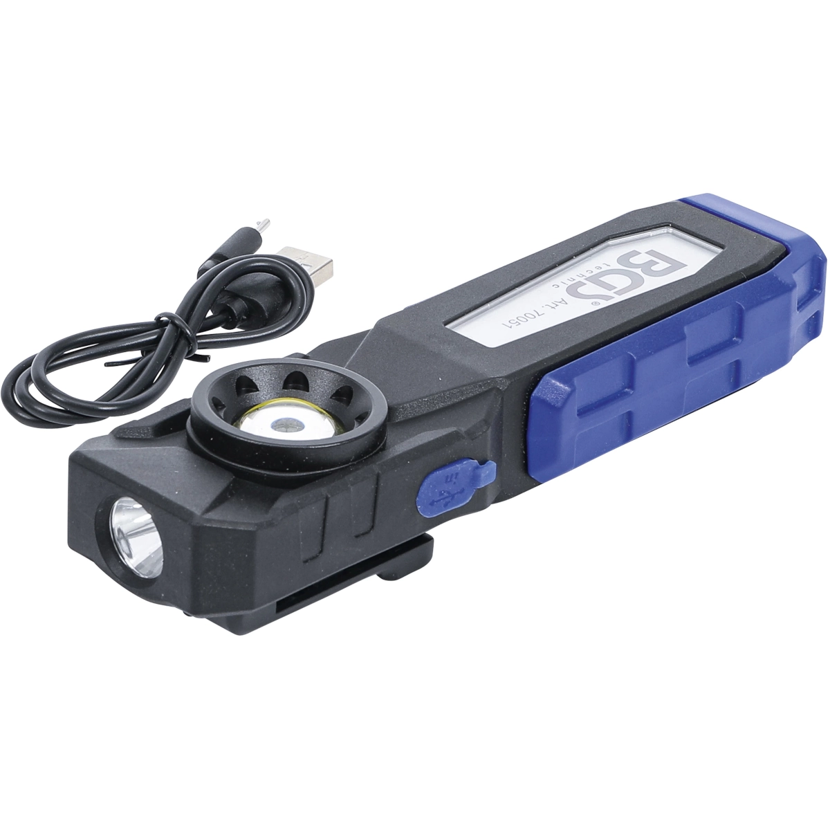 LÁMPARA DE TALLER LED COB CON IMÁN Y GANCHO | PLEGABLE - Imagen 2