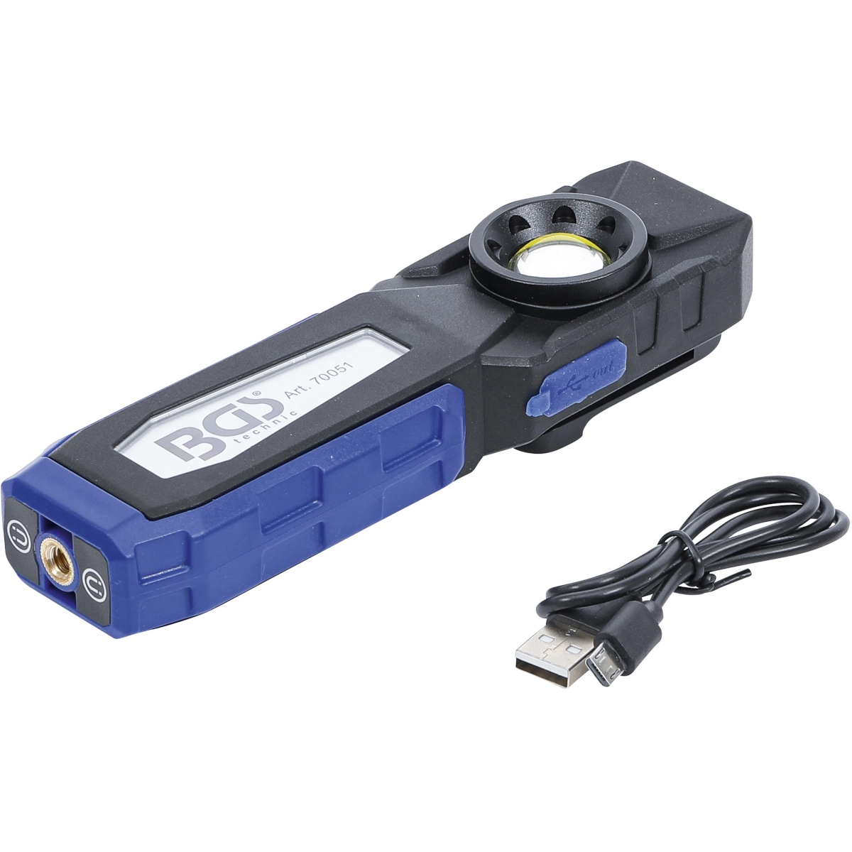 LÁMPARA DE TALLER LED COB CON IMÁN Y GANCHO | PLEGABLE - Imagen 9