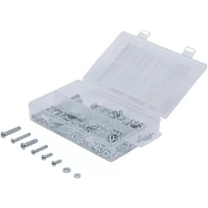 SURTIDO DE TUERCAS Y TORNILLOS | MÉTRICOS | M4 / M5 | 125 PIEZAS