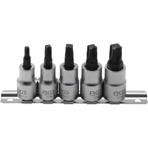 DADOS CON PUNTA MORTORQ | 3/8" | PERFIL DE 4 ESQUINAS #0 - #4 | 5 PIEZAS