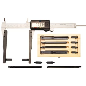 JUEGO DE CALIBRE (VERNIER) DIGITAL Y ACCESORIOS