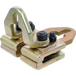 MORDAZA PARA LA ALINEACION DEL CHASIS, 120 MM, DOS DIRECCIONES DE TIRO, HASTA 5 TON (CARA 3 TON)