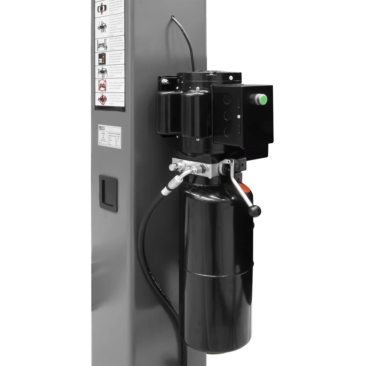 ELEVADOR DE 2 POSTES ALTURA LIBRE | CAPACIDAD / 9000 LB / 4082 KG - Imagen 7